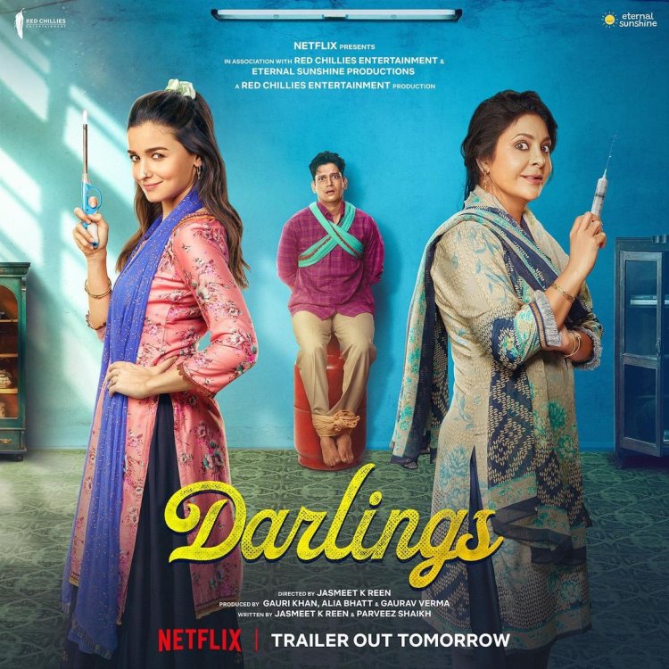 Alia Bhatt share a new poster of her upcoming film Darlings
