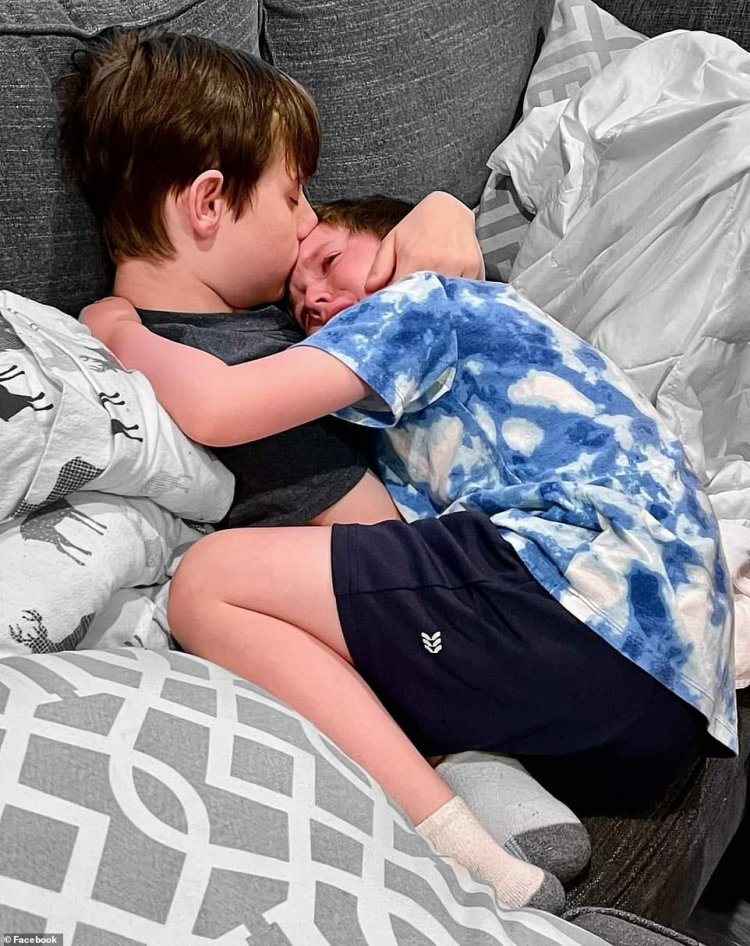 15-year-old Boy with Terminal Cancer Comforts his Sobbing Brother