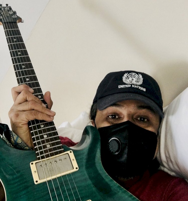Former Junoon guitarist Salman Ahmad reveled he might have coronavirus